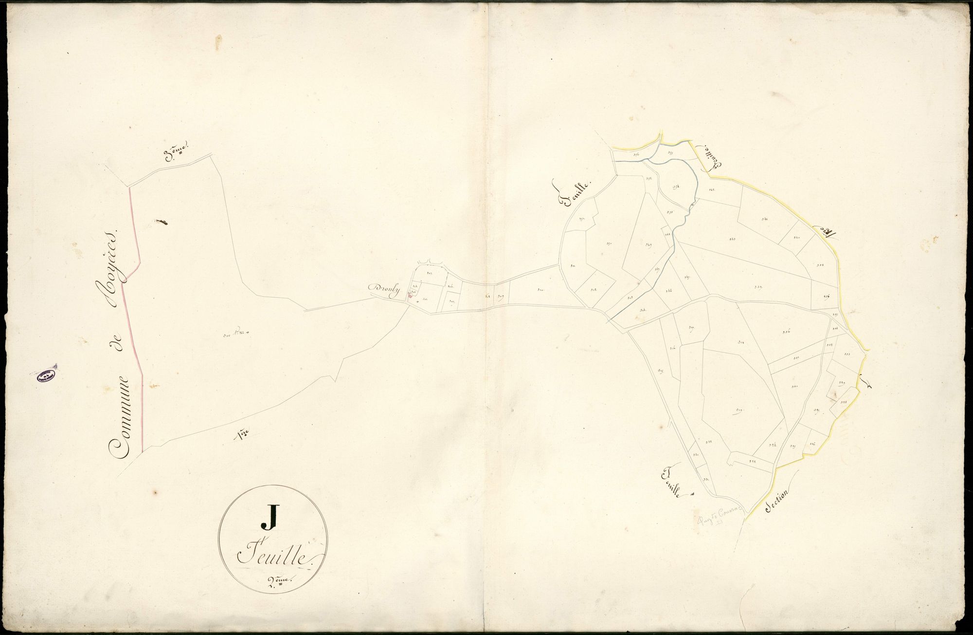 Coussac-Bonneval 3 P 59 / 2 1824-1827
