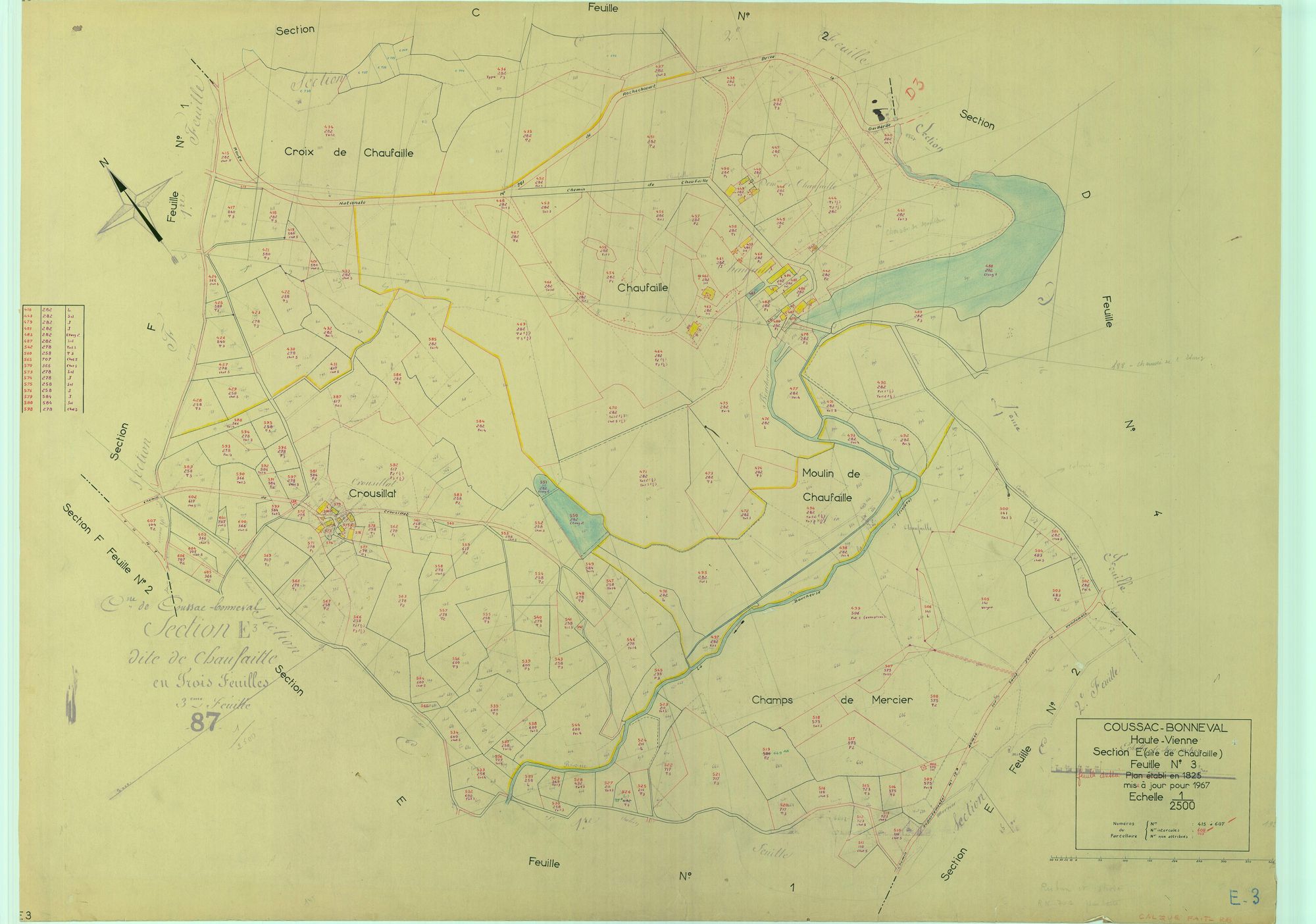 Coussac-Bonneval 1203 W 30 1967