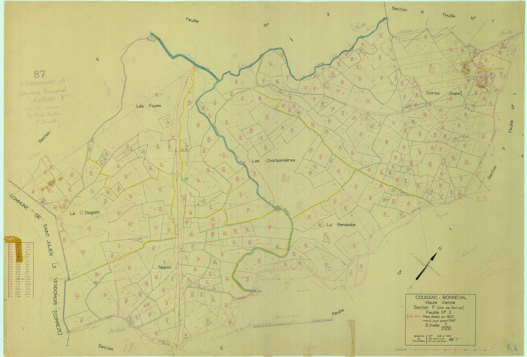 Coussac-Bonneval 1203 W 30 1967