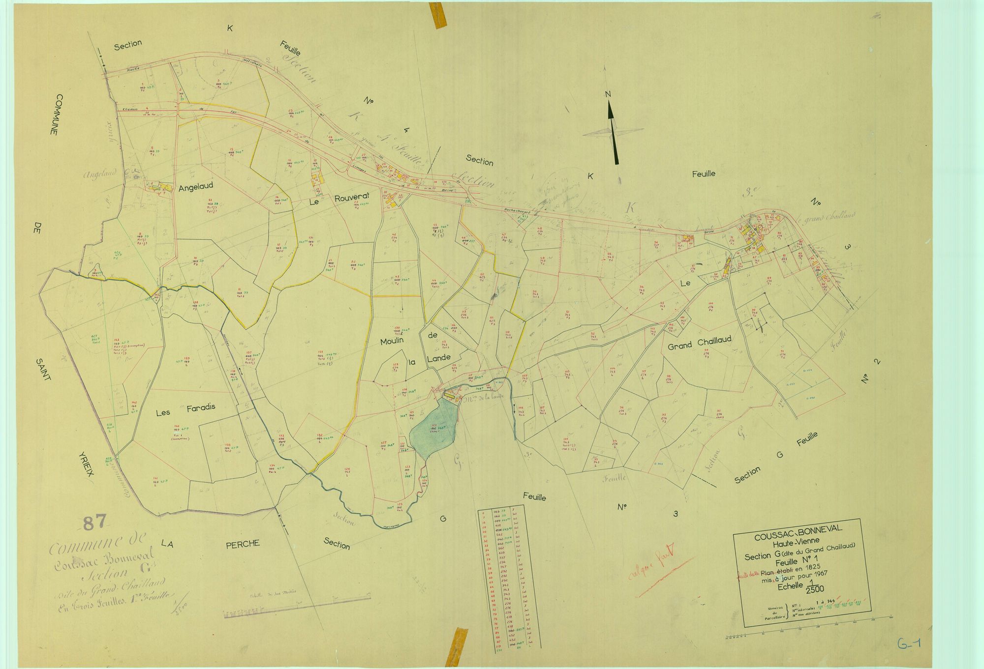 Coussac-Bonneval 1203 W 30 1967