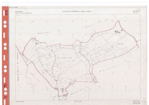 Coussac-Bonneval DDFIP 87 1982