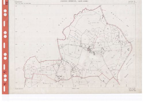 Coussac-Bonneval DDFIP 87 1982