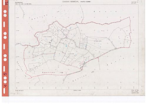Coussac-Bonneval DDFIP 87 1982