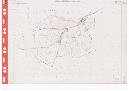 Coussac-Bonneval DDFIP 87 1982