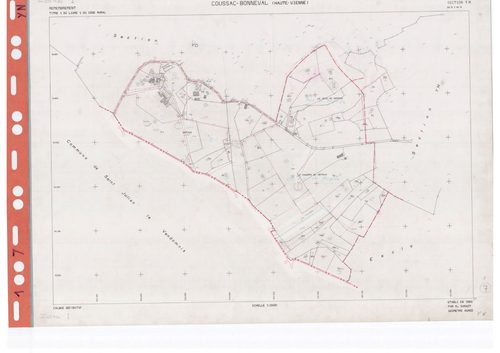 Coussac-Bonneval DDFIP 87 1982