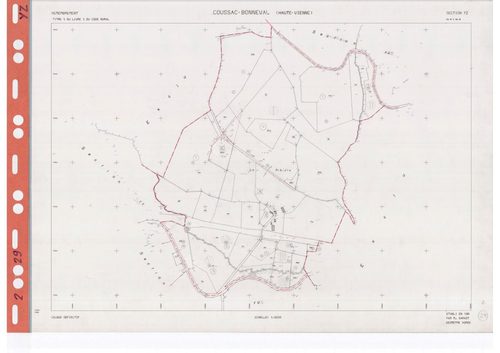 Coussac-Bonneval DDFIP 87 1982