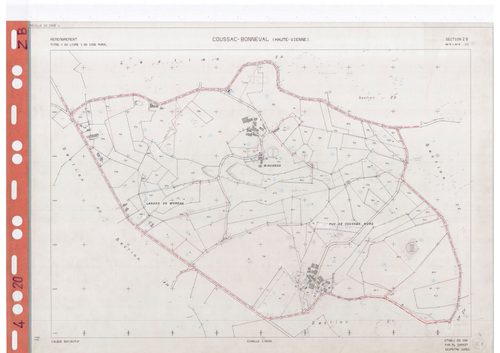 Coussac-Bonneval DDFIP 87 1982