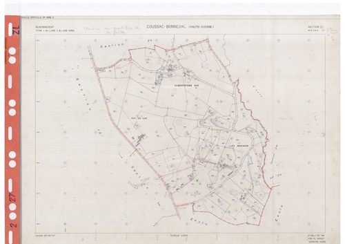 Coussac-Bonneval DDFIP 87 1982