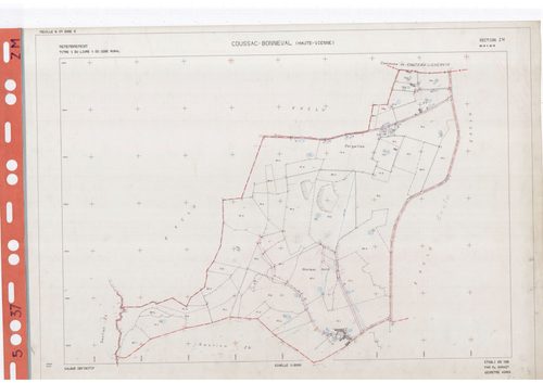 Coussac-Bonneval DDFIP 87 1982
