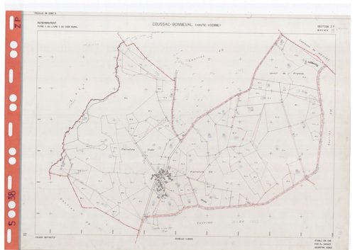 Coussac-Bonneval DDFIP 87 1982