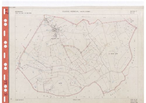 Coussac-Bonneval DDFIP 87 1982