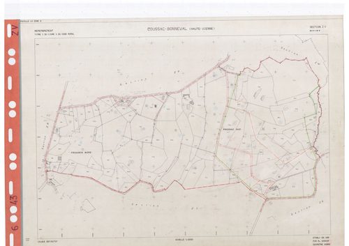 Coussac-Bonneval DDFIP 87 1982