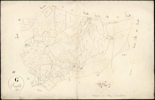 Coussac-Bonneval 3 P 59 / 2 1824-1827