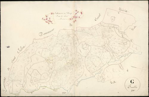 Coussac-Bonneval 3 P 59 / 2 1824-1827