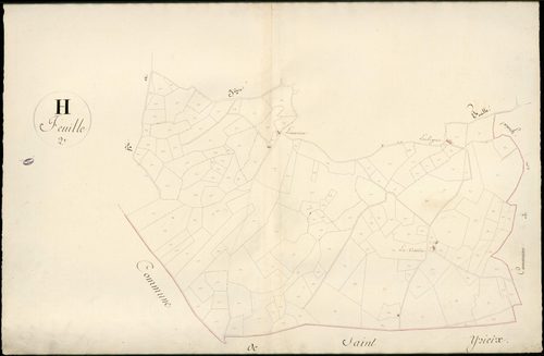 Coussac-Bonneval 3 P 59 / 2 1824-1827