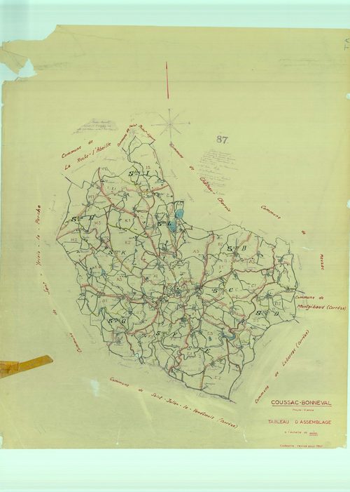 Coussac-Bonneval 1203 W 30 1967