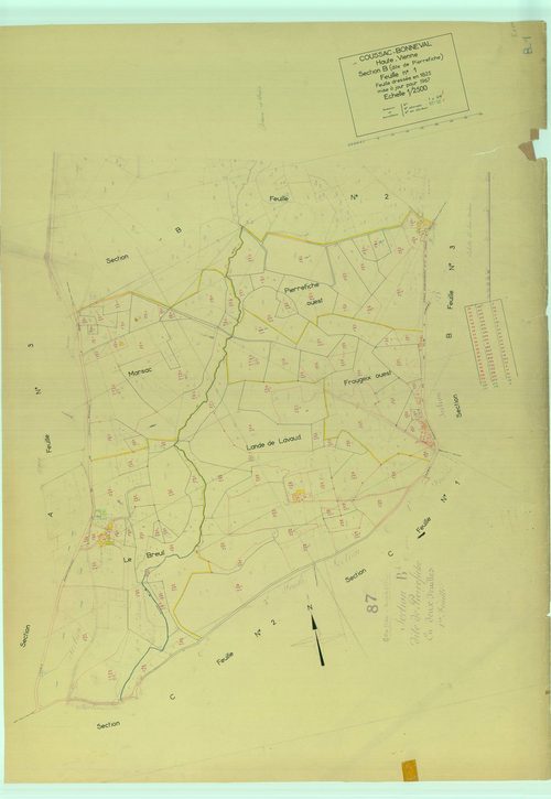 Coussac-Bonneval 1203 W 30 1967
