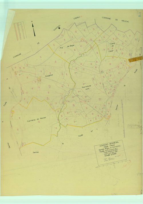 Coussac-Bonneval 1203 W 30 1967