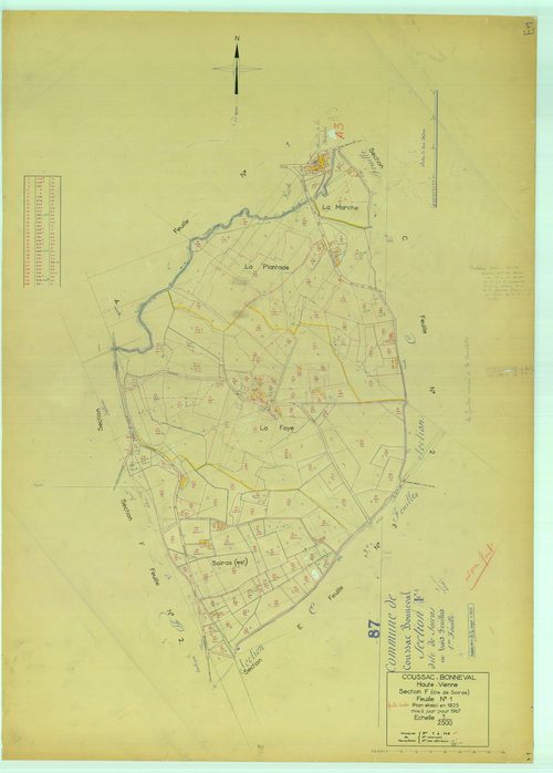 Coussac-Bonneval 1203 W 30 1967