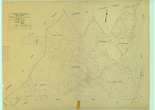 Coussac-Bonneval 1203 W 30 1967
