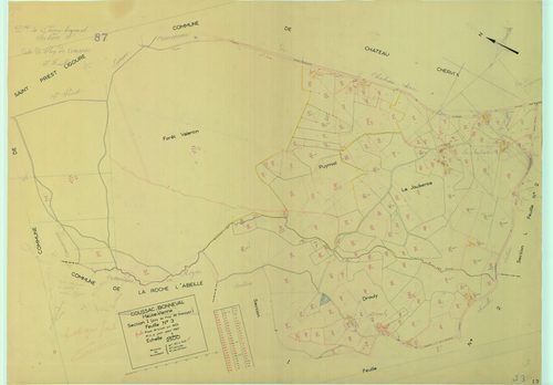 Coussac-Bonneval 1203 W 30 1967
