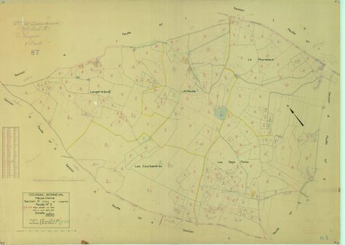 Coussac-Bonneval 1203 W 30 1967