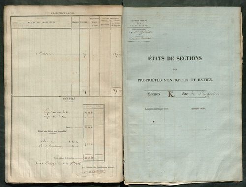 Coussac-Bonneval 3 P 59 / 3 1826