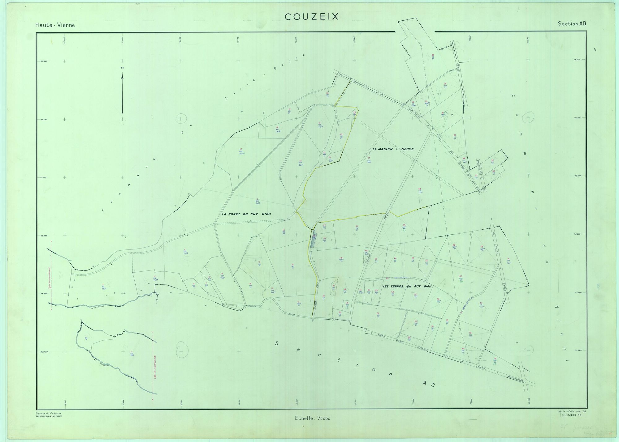 Couzeix 1203 W 32 1965