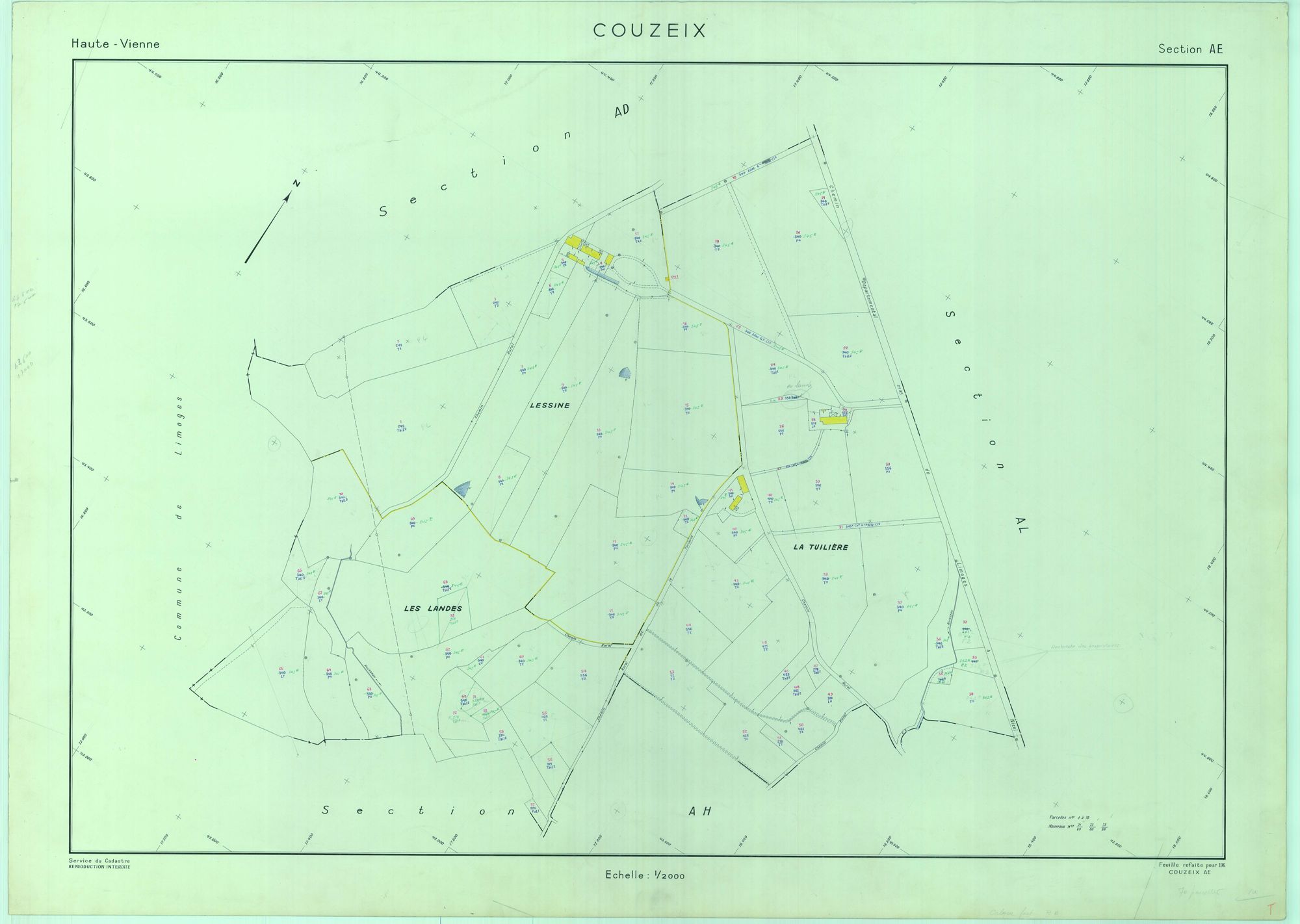 Couzeix 1203 W 32 1965