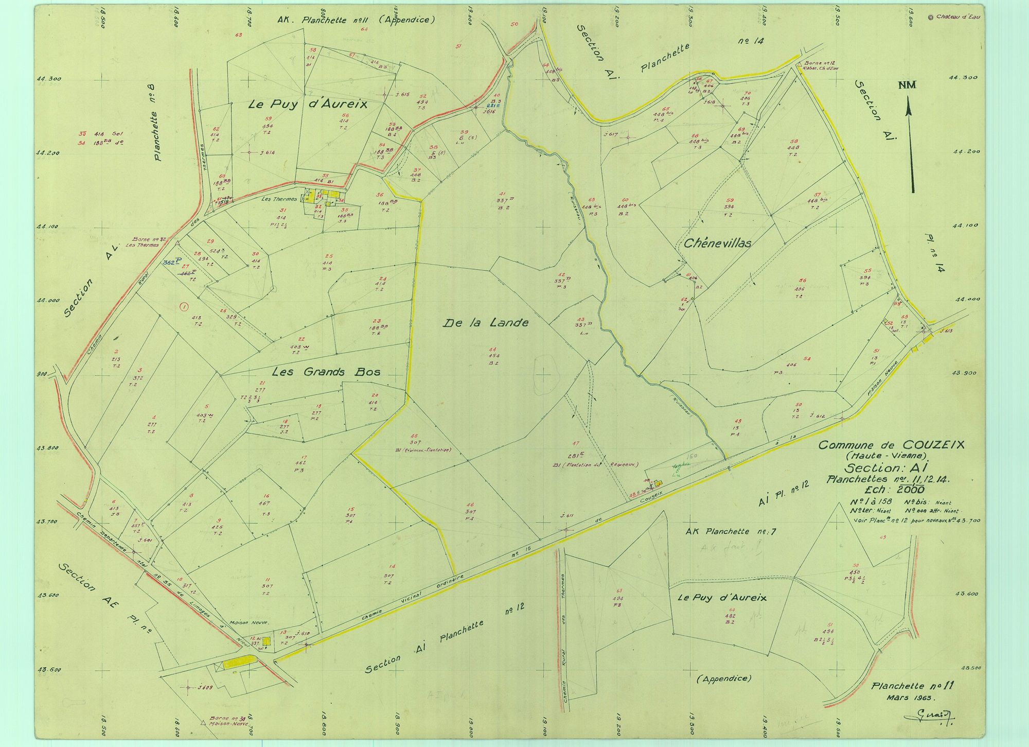 Couzeix 1203 W 33 1965