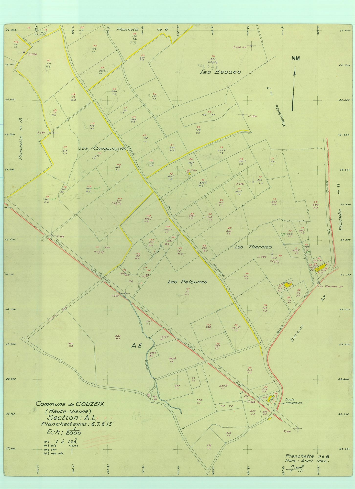 Couzeix 1203 W 33 1965