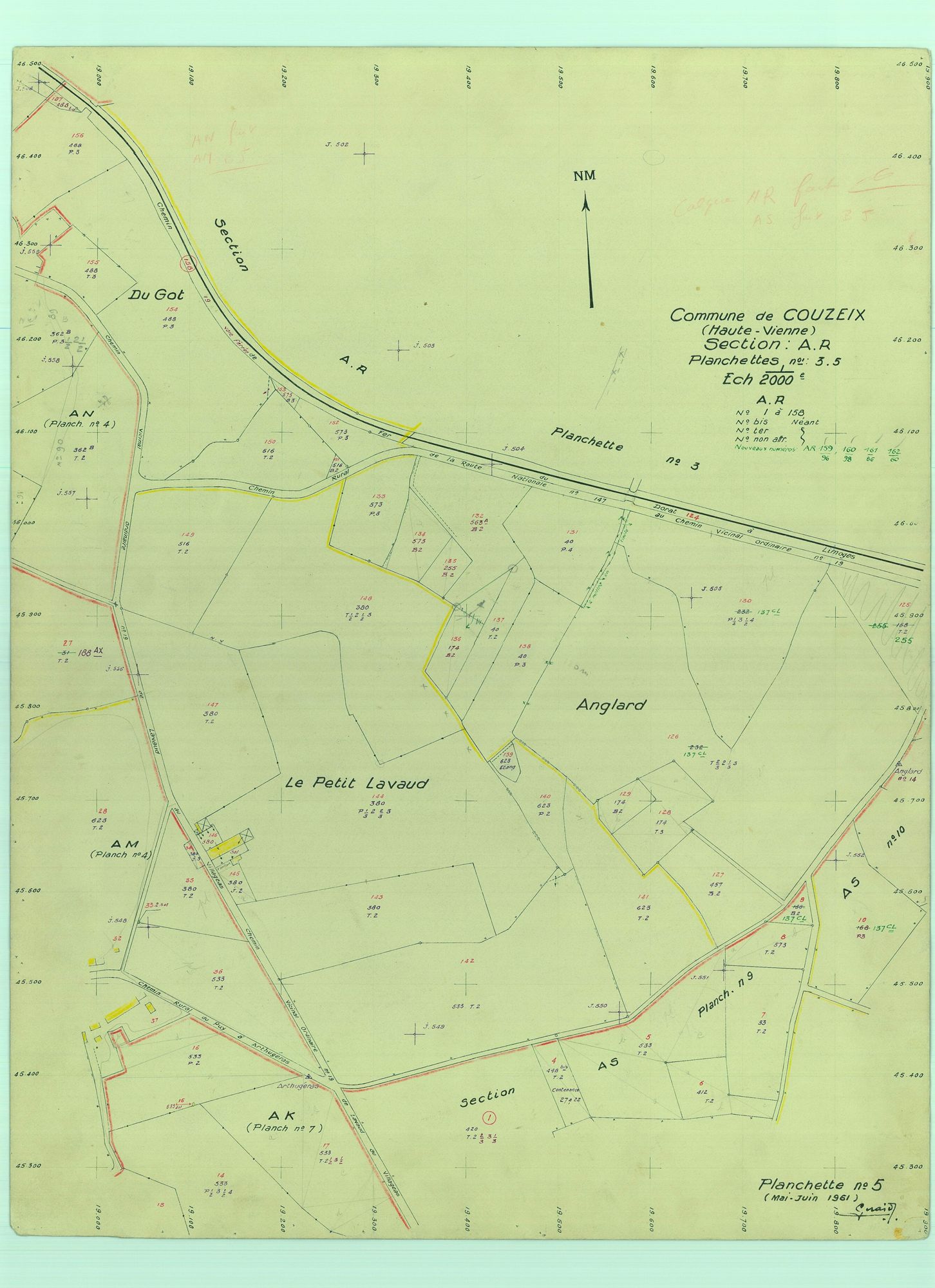 Couzeix 1203 W 33 1965