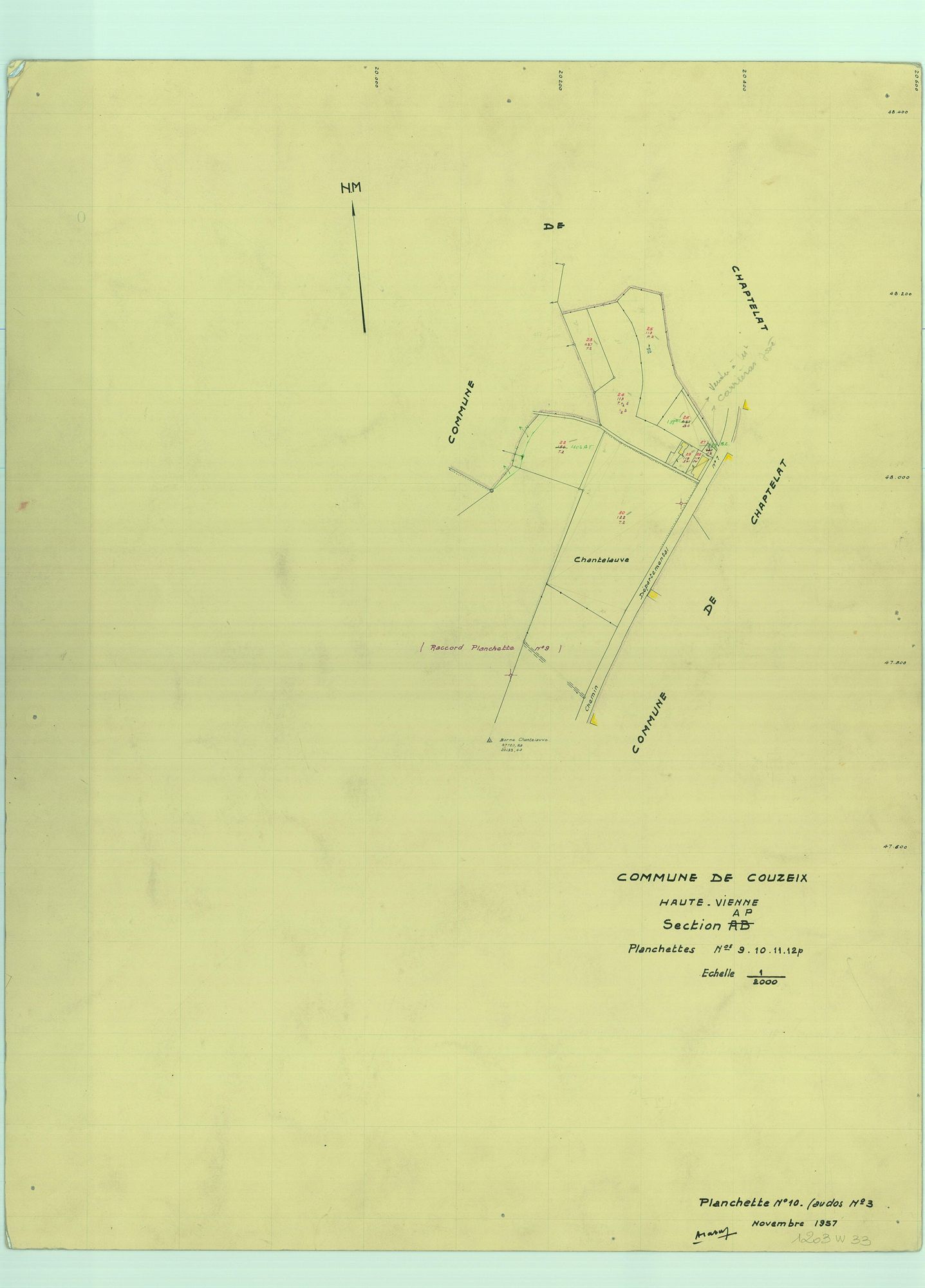 Couzeix 1203 W 33 1965