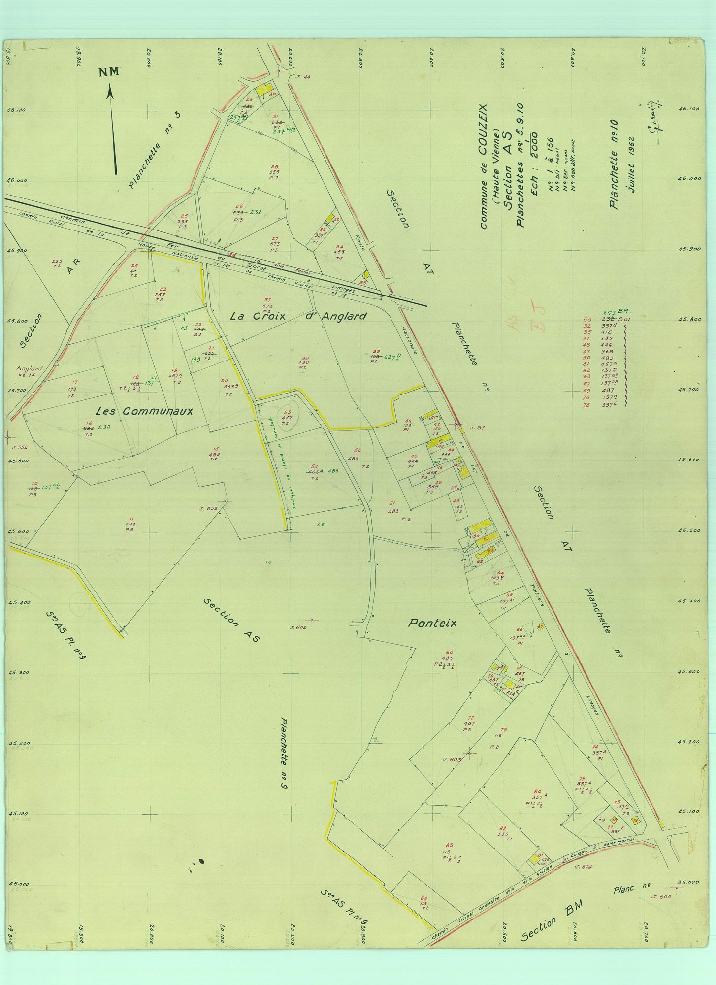 Couzeix 1203 W 33 1965