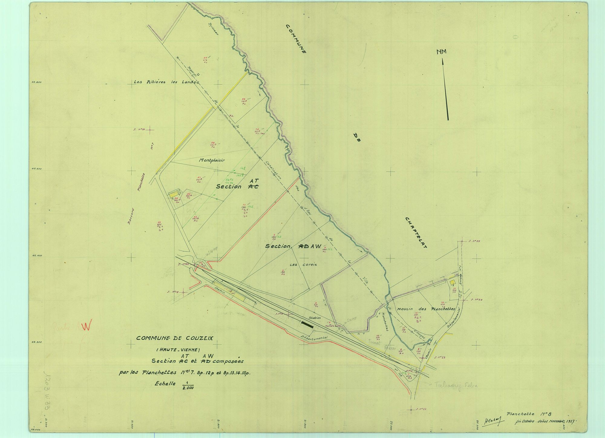 Couzeix 1203 W 33 1965