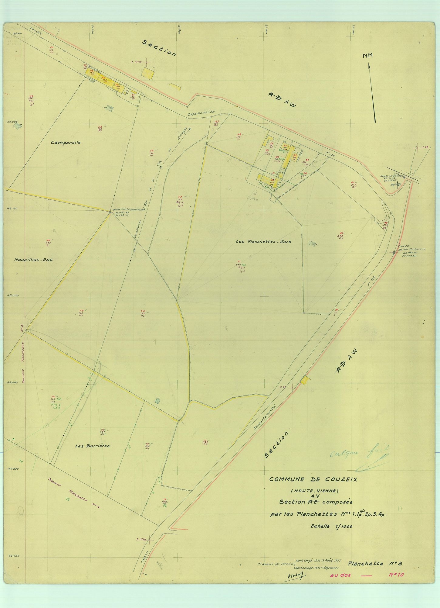 Couzeix 1203 W 33 1965