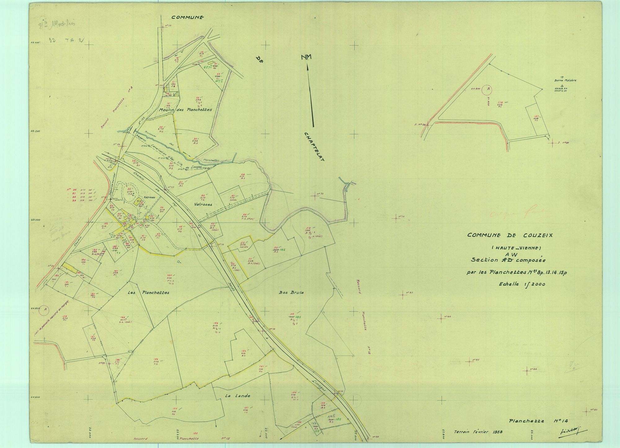 Couzeix 1203 W 33 1965