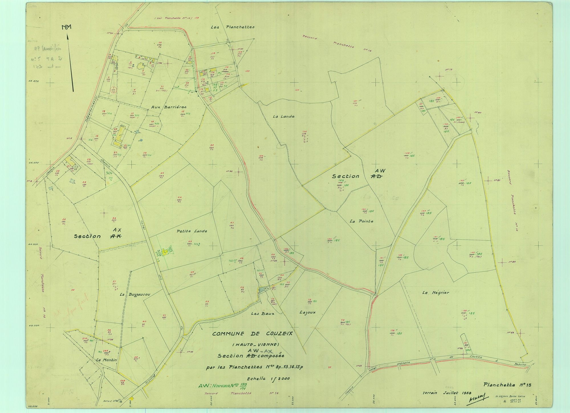 Couzeix 1203 W 33 1965