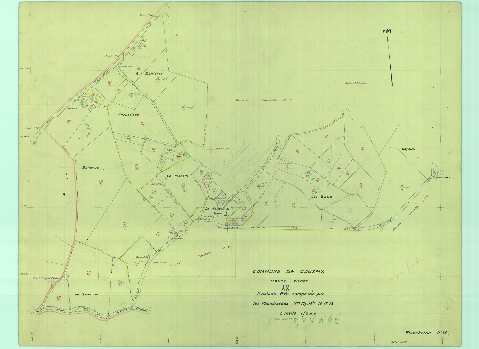 Couzeix 1203 W 33 1965