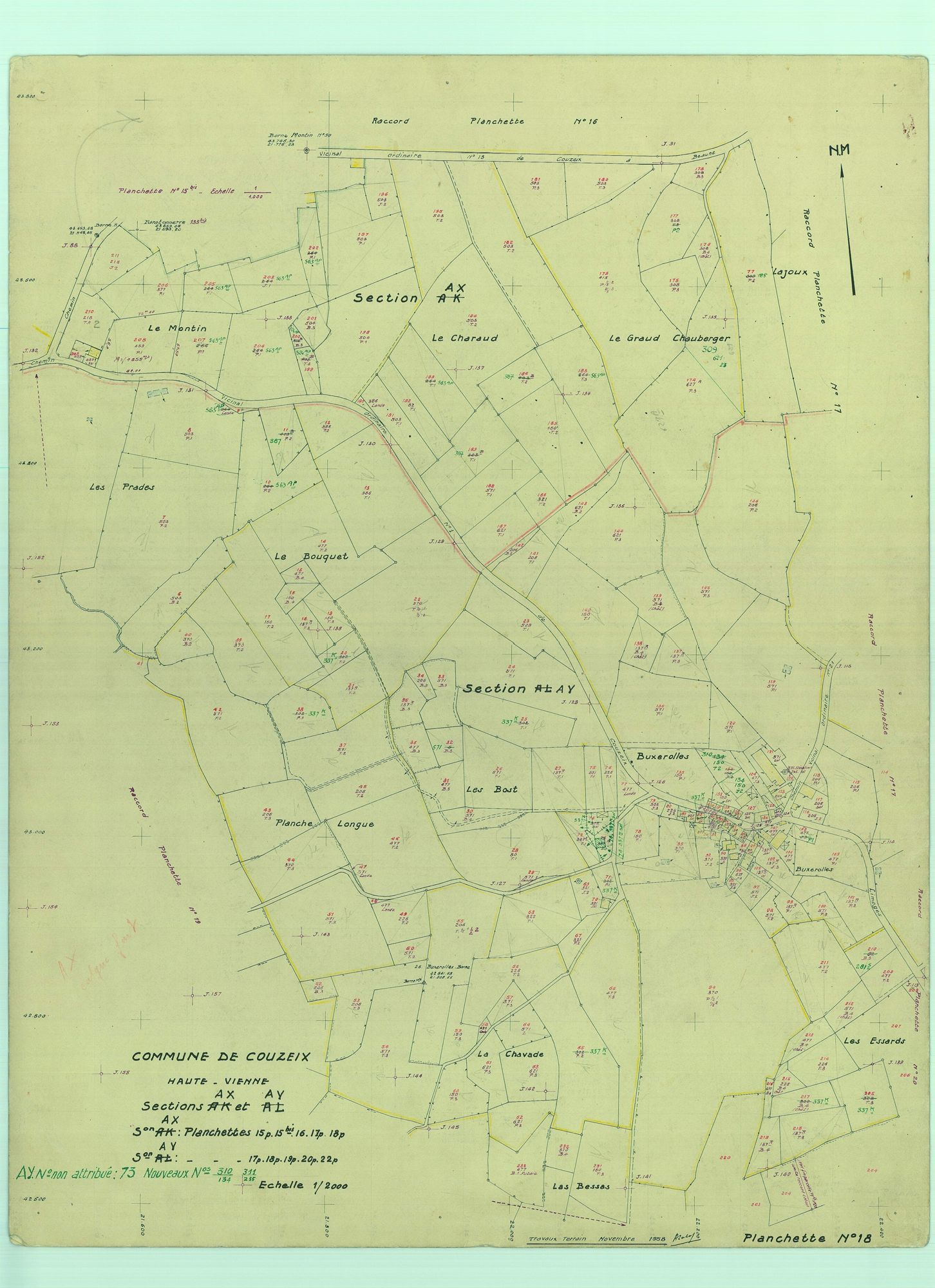 Couzeix 1203 W 33 1965
