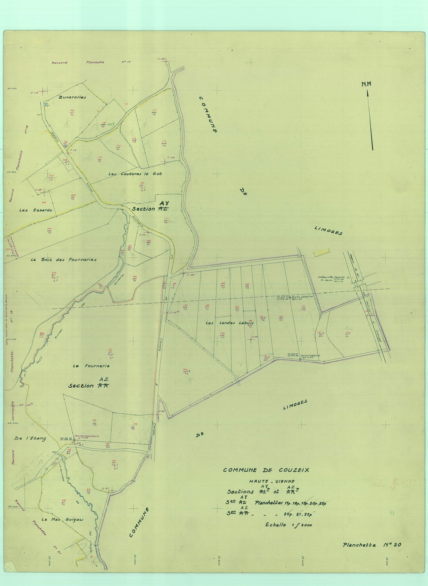 Couzeix 1203 W 33 1965