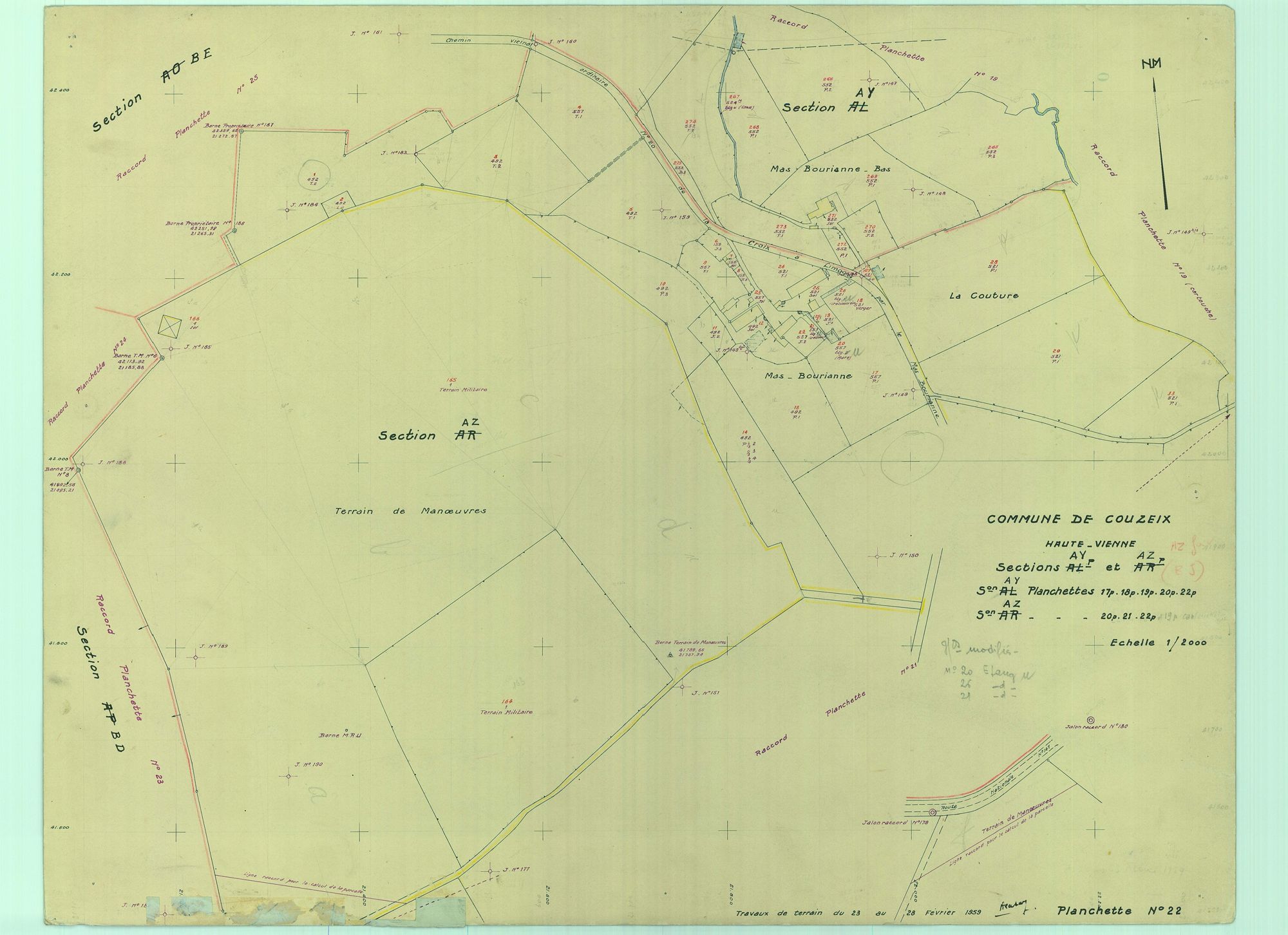 Couzeix 1203 W 33 1965