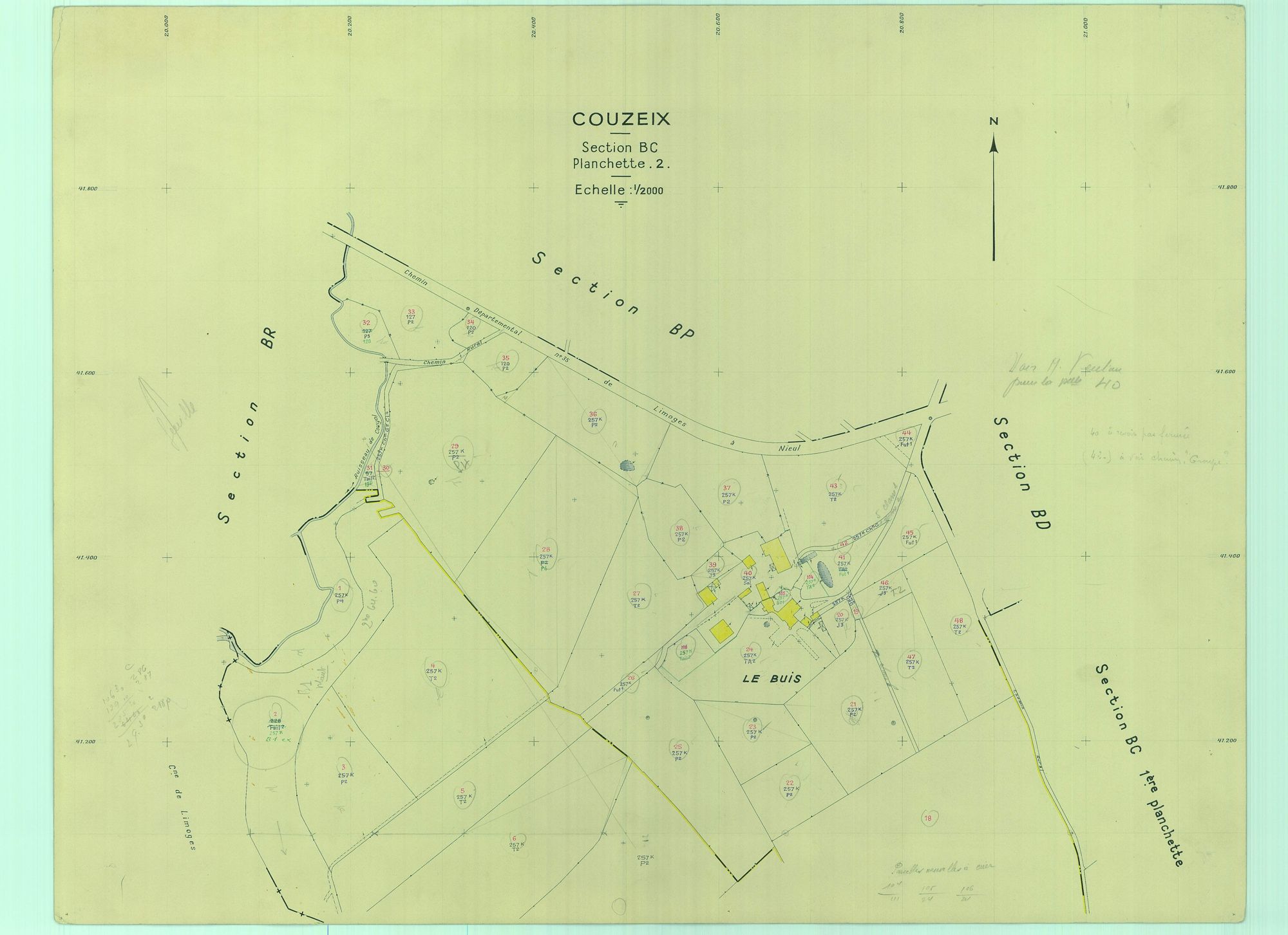 Couzeix 1203 W 33 1965
