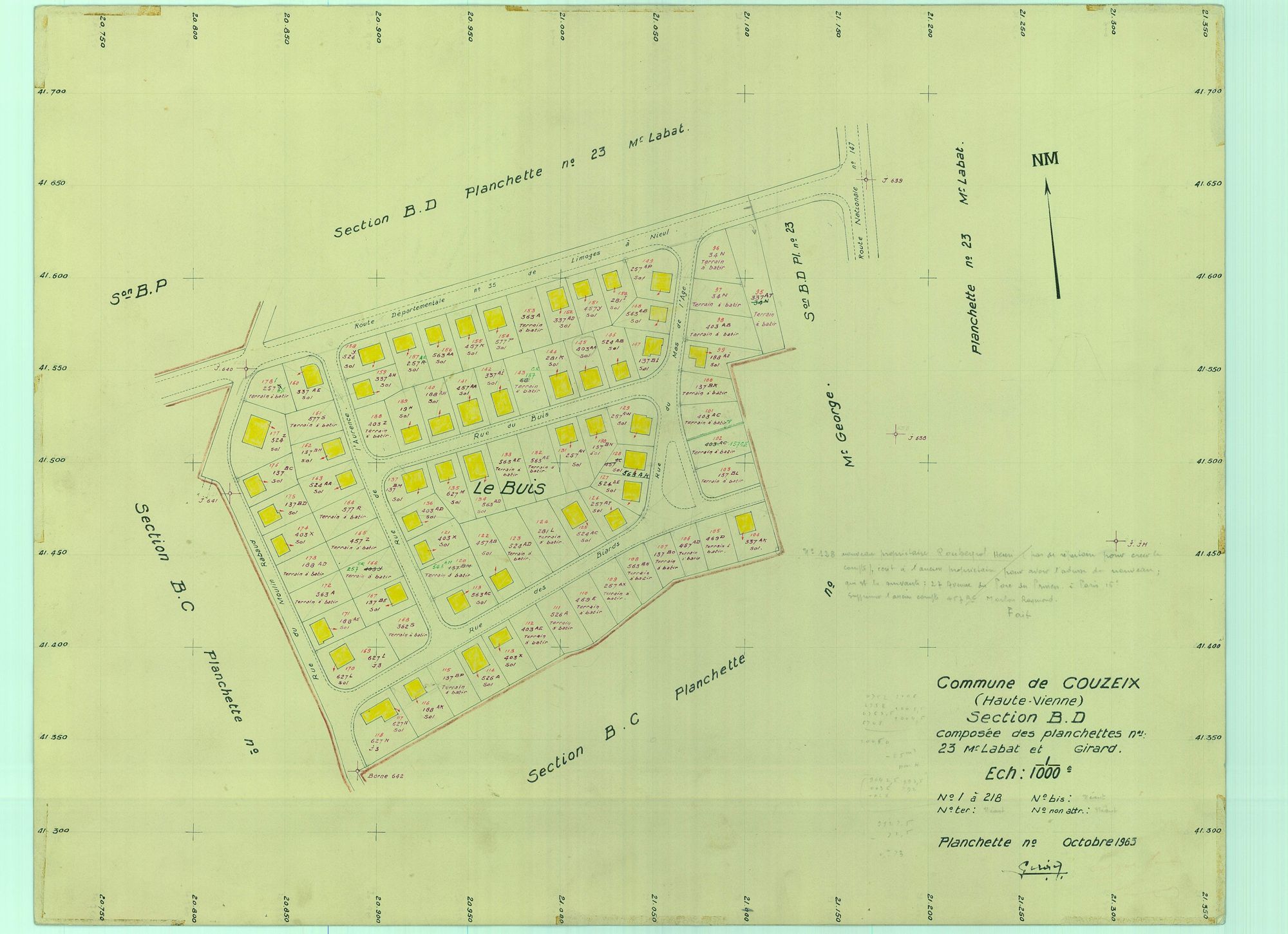 Couzeix 1203 W 33 1965