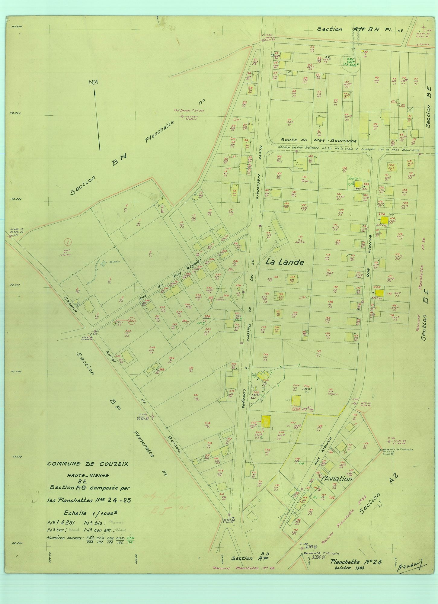 Couzeix 1203 W 33 1965
