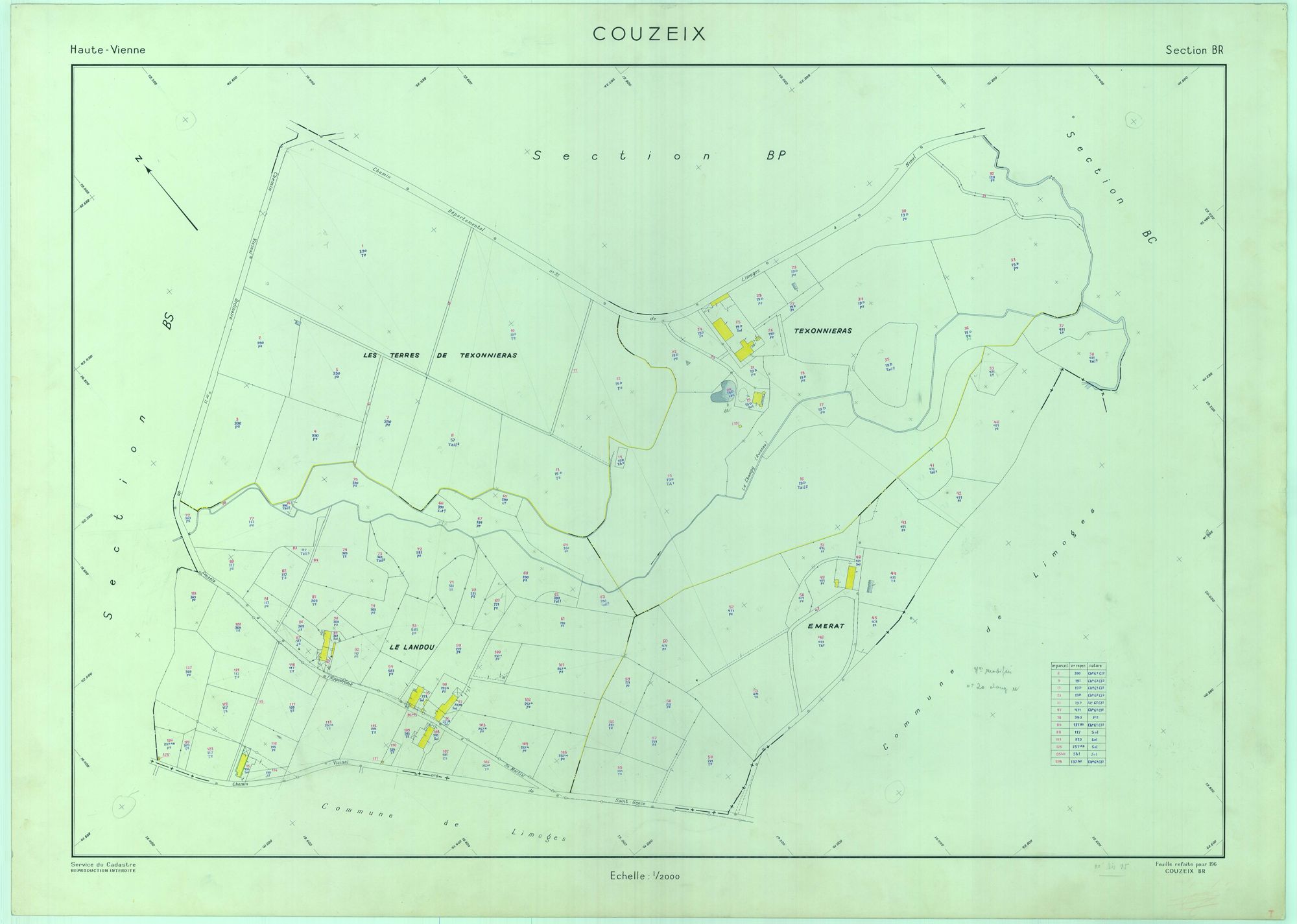 Couzeix 1203 W 32 1965