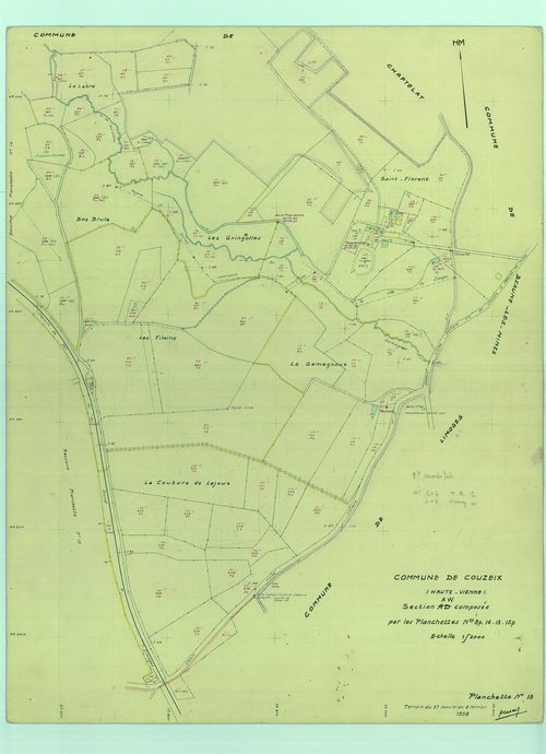 Couzeix 1203 W 33 1965