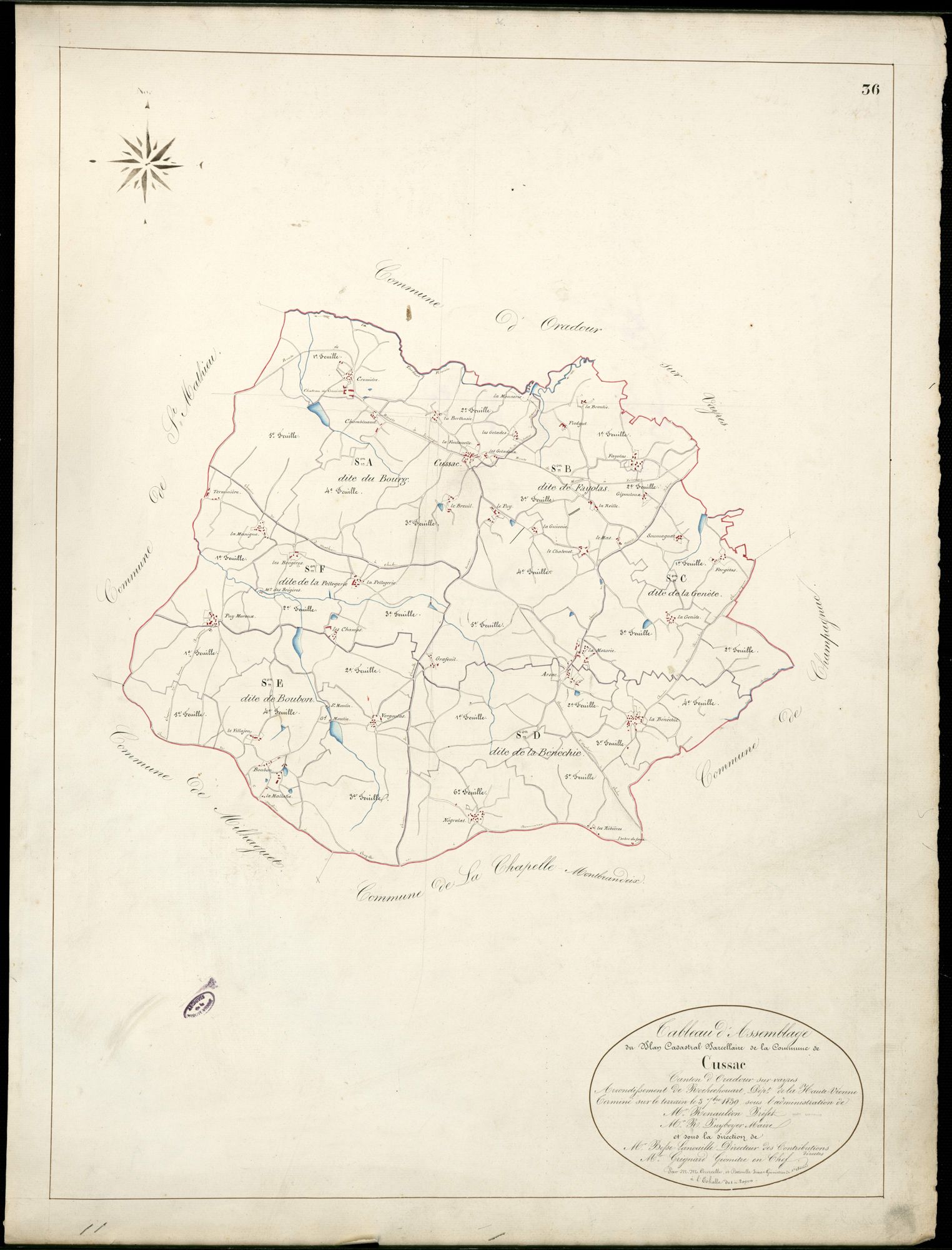 Cussac 3 P 64 / 1 1839