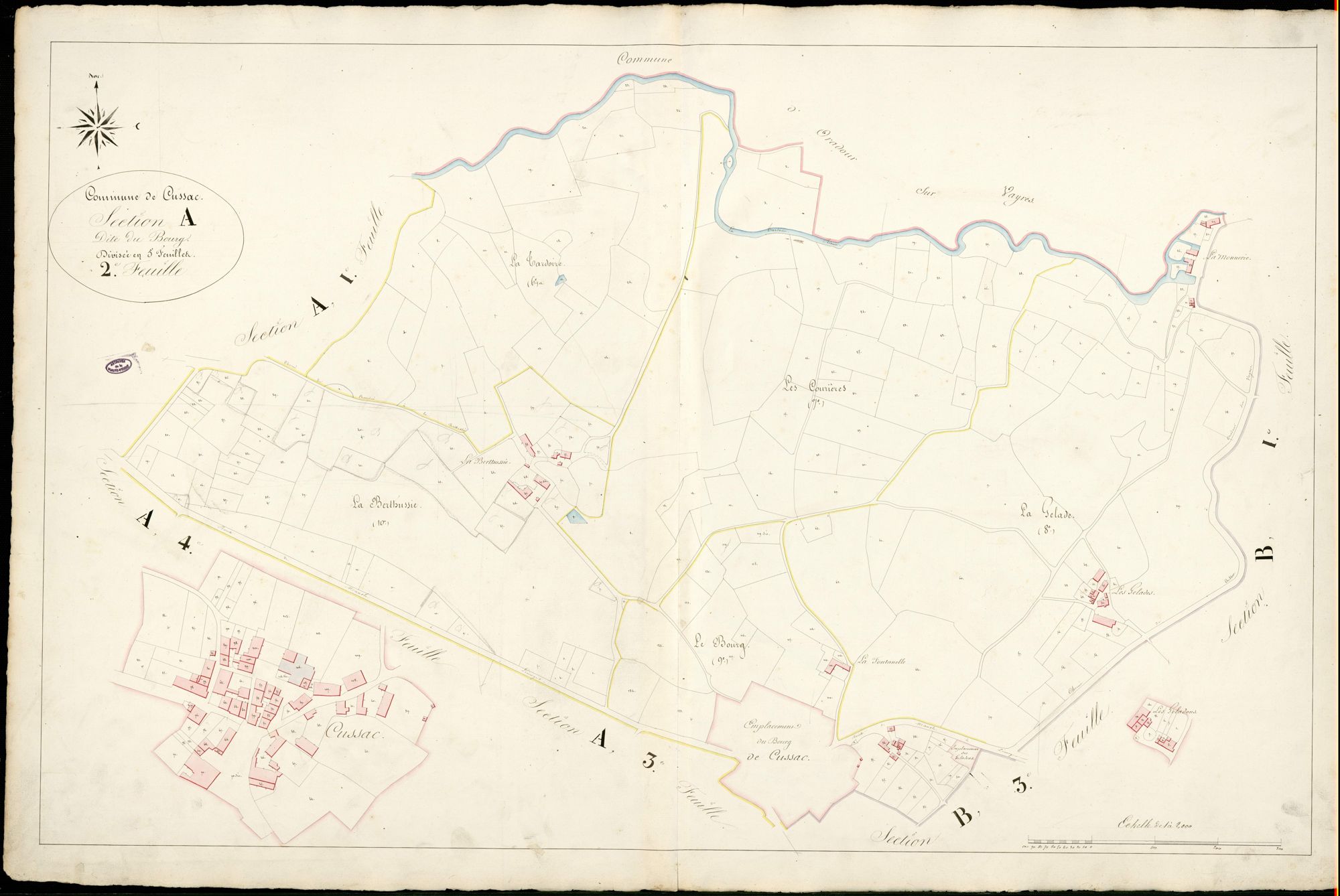 Cussac 3 P 64 / 1 1839