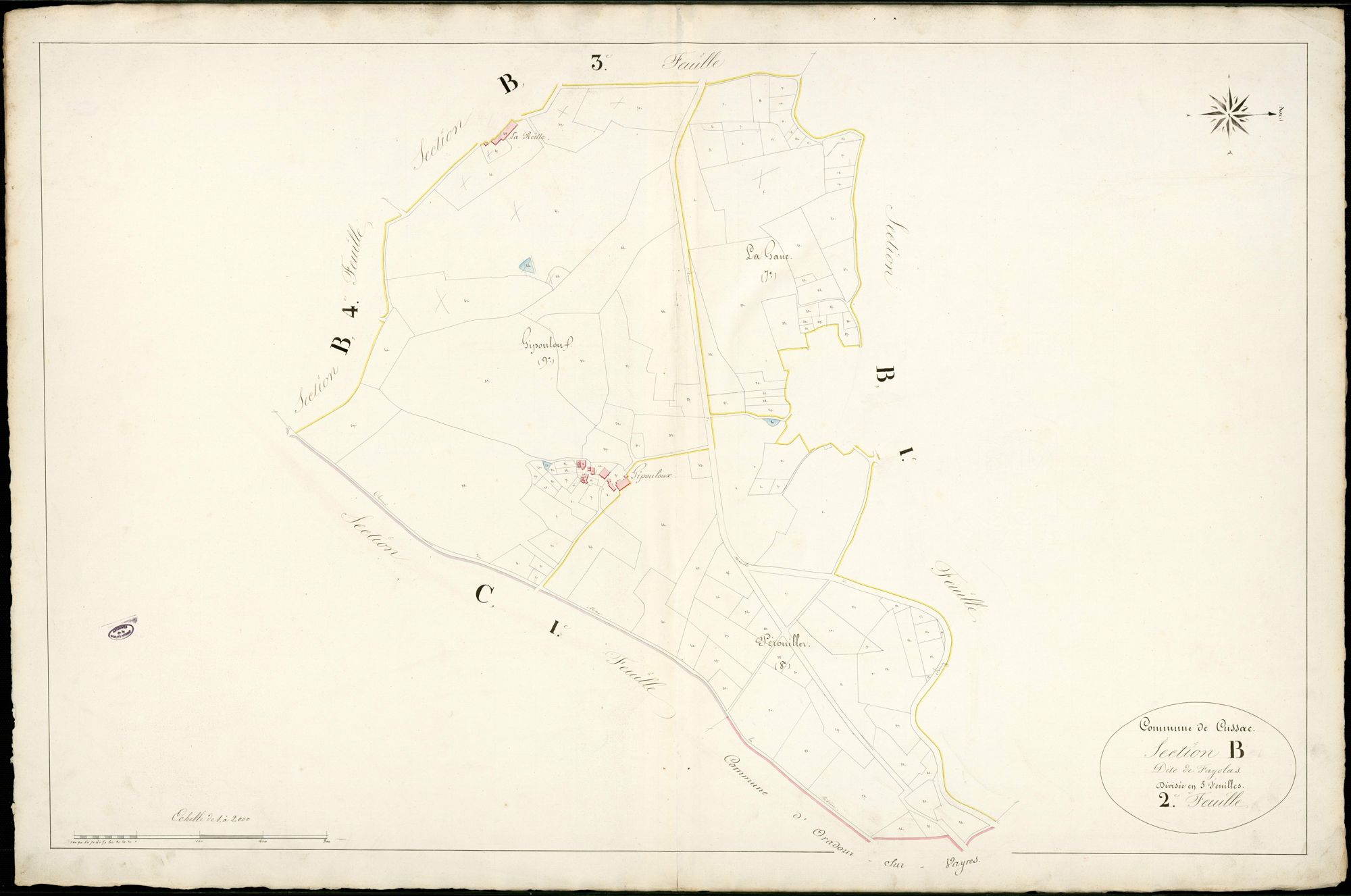 Cussac 3 P 64 / 1 1839